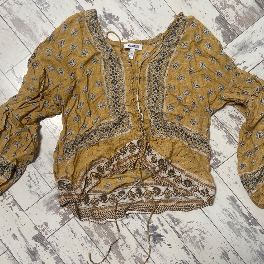 Mustard William rast summer shirt